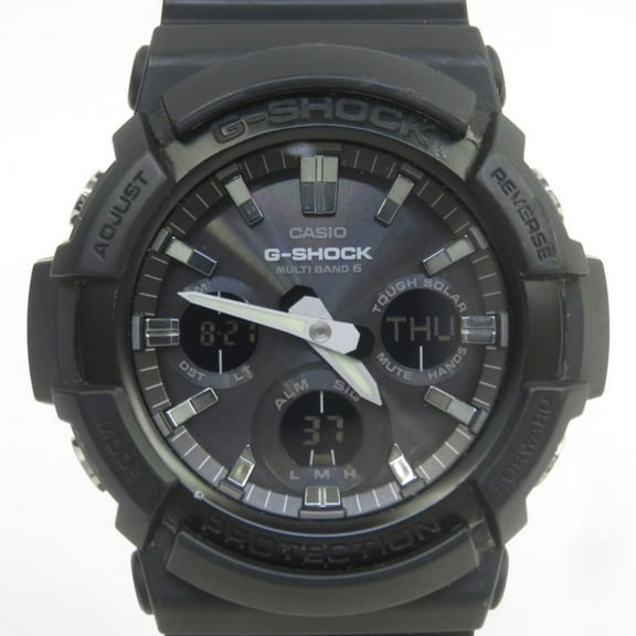 Pre-Owned CASIO G-SHOCK GAW-100B-1AJF Big Case Tough Solar Watch (Fair)