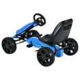 thumbnail image 3 of Topbuy Adjustable Seat Blue Go Kart Ride-On Pedal Car for Kids, Ages 3-8, 3 of 10