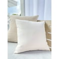 thumbnail image 2 of Seaside Smooth White Indoor Outdoor Pillow 24x24 24x24, 2 of 5