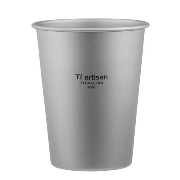BAMILL Titanium Beer Cup Water Juice Tea Cup Mug Camping Mug for Home Camping Hiking