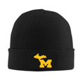 thumbnail image 2 of Michigan Us Knit Beanie Acrylic Knitted Hat Men Beanie Winter Warm Beanies Women Casual Skullies Outdoor, 2 of 7