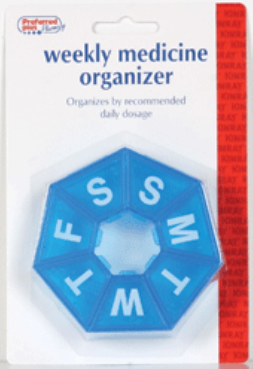 Weekly Medicine Organizer 1 ea