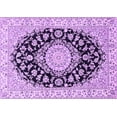 thumbnail image 1 of Ahgly Company Indoor Rectangle Medallion Purple Traditional Area Rugs, 8' x 10', 1 of 4