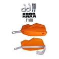 thumbnail image 3 of 2 protectores de manos para motocicleta, componente protector de manos, equipo de protección para manos, protectores de manos a prueba de viento para Naranja, 3 of 8