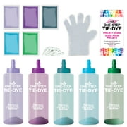 Tulip Mermaid Ocean-Inspired Tie-Dye Kit with Purple, Teal & Green Dyes