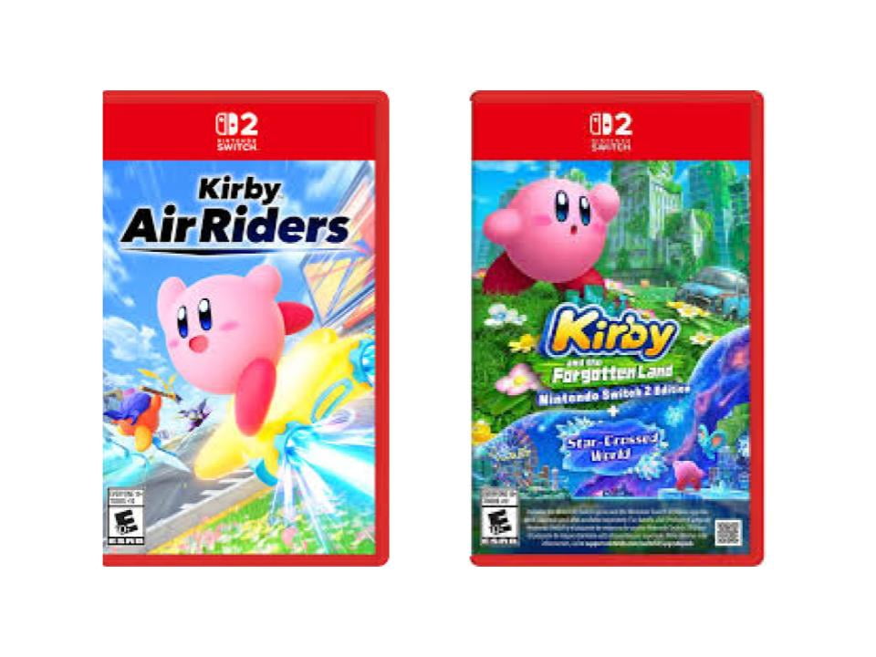 Nintendo Switch 2 Ultimate Kirby Bundle – Switch 2 Console + Kirby and the Forgotten Land: Switch 2 Edition + Kirby Air Riders