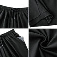 thumbnail image 6 of Lorvain Women's High Waisted Gym Shorts with Pockets, Loose Fit Wide Leg Athletic Running Lounge Shorts, 6 of 8