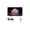 LG OLED48C1PUB 48" 4K UHD OLED Smart C1 Series TV with Walts TV Large/Extra Large Tilt Mount for 43"-90" Compatible TV's and Walts HDTV Screen Cleaner Kit (2021)