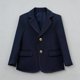 thumbnail image 4 of Odeerbi Chaqueta de Blazer de Chicos y Niñas Con Muesca de Solapa Botón de Metal Blanco Costurado Uniforme Escolar Chaqueta de Traje Formal, 4 of 6