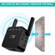 thumbnail image 4 of Repetidor WiFi de 300 Mbps 2,4 GB, 1 puerto de red RJ45 Amplificador de señal de Internet inalámbrico, Extensor WiFi ultracompacto, Amplificador de Internet fácil de instalar, Negro, 4 of 5