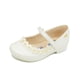 thumbnail image 3 of Balerina Coqueta Para Niña Casuales Slip-On Charol Blanco plateado 16, 3 of 6