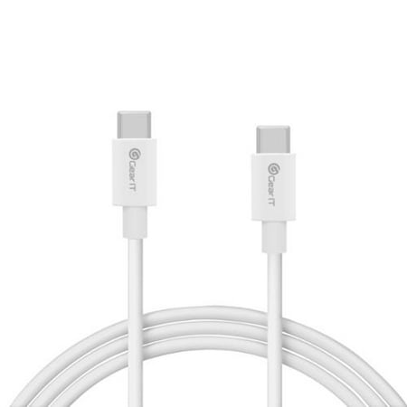 GearIt 20-Pack, 3ft USB Type C Male to Male Fast Charge Data Sync Cable - Compatible with new MacBook, Chromebook Pixel, Nokia N1 Tablet and USB Type C Devices, White