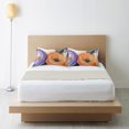 thumbnail image 6 of Yayeee Pillowcase King Size Set of 2 Satin Wrinkle Resistant Pillow Case, Bright Flowers, 6 of 7