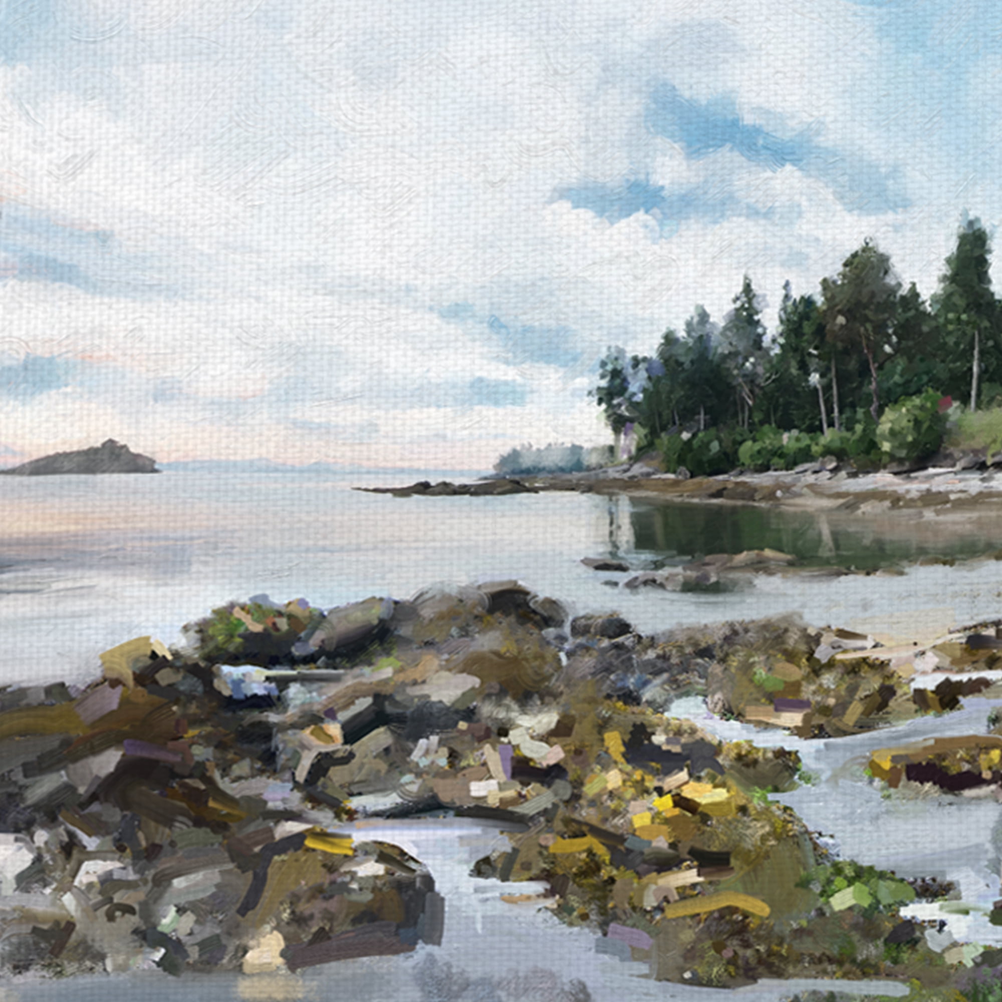 Lakehouse by Studio Arts Wrapped Canvas Art Print