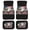 American Flag Eagle, variant on chaqlin Starry Sky Car Floor Mats 4Pcs Set Full Coverage All Car Floor Mats Anti-Slip Rubber Liners Waterproof Auto Interior Decorations