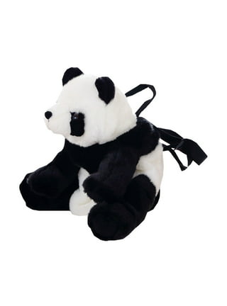 Plush, Soft, Lightweight, Portable Vacation 1pc Women's Cute and Funny  Plush Panda Head Shape Backpack for Daily Travel Theme Party Funny Backpack  For Girls, Women, College Students For Christmas Gift, Warm Winter