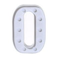 thumbnail image 5 of Alphabet LED Letter Lights Light Up White Plastic Letters Standing Hanging O, 5 of 5
