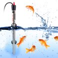 thumbnail image 2 of Stainless Steel Aquarium Automatic Constant Temperature Anti Explosion Heating Rod Fish Tank Water Heater (500W ), 2 of 14
