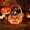Orange Pumpkin, variant on Halloween EVA Handbag DIY Craft Kit, Reusable Foam Candy Goodie Bag for Trick or Treat Party, Pink Cat