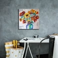 thumbnail image 4 of Epic Graffiti 'Happiness A' by St. Hilaire Elizabeth, Canvas Wall Art, 18"x18", 4 of 8