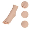 thumbnail image 6 of TOOYFUL Mannequin Foot Foot Model Display Shoes Display Props Jewelry Display Stand Medium Stocking Mannequin Manikin Feet for Retail Left foot, 6 of 10