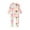 C-847Pink, variant on TEDOYE Baby Girls Bodysuits One-Pieces Onesie Winter Long Sleeve Zip Up Footed Romper Soft Warm For Toddler 1-12 Months Comfortable Stretchy Outfits Breathable Wear, 9-12 Months