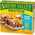 thumbnail image 4 of Nature Valley Protein Chewy Snack Bars, Coconut Almond, 5 Bars, 7.1 oz, 4 of 15