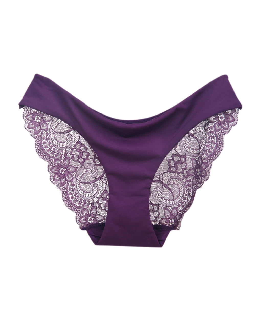 purple lace underwear