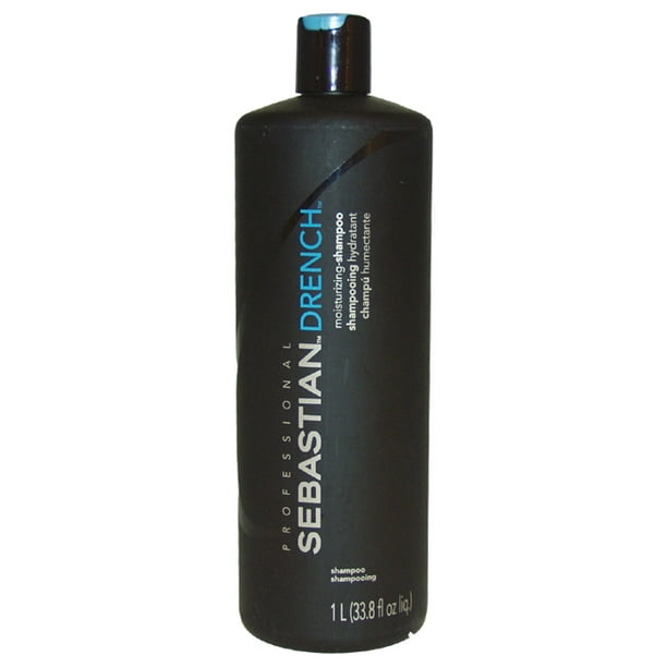 Professional Shampooing Hydratant Drench de Sebastian pour Homme - 33,8 oz Shampooing