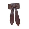 thumbnail image 3 of Milageto Women Waist Belt Adjustable Dress Corsets Waistband for Clothes Skirt Ladies Brown, 3 of 8