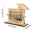 thumbnail image 2 of Desktop Ornament 2025 Graduation Season Card Clip Trophy Wooden Crafts Decoration, 2 of 5