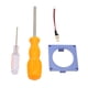 thumbnail image 5 of Kit de montaje de impresión 3D para ventilador, mini ventilador de refrigeración, kit de montaje de marco impreso en 3D, piezas de repuesto para NGC Gamecube, color morado, 5 of 5