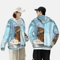 thumbnail image 4 of Lsque Funny Cat Taking a Bath UPF 50+ Lightweight Sun Protection Men's Women's Long Sleeve Shirt, Hoodie Performance -Large, 4 of 9