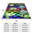 thumbnail image 2 of Invader Zim Fleece Blanket Super Soft Cozy Throw Blanket 40"X30", Lightweight Fuzzy Comfy Flannel Blanket Warm Plush Throw Blankets For Couch, Sofa, Bed, 2 of 8
