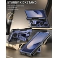 thumbnail image 3 of Funda para teléfono Poetic Spartan Galaxy Z Fold 6 azul medianoche, 3 of 7