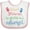 White and Pink, variant on Inktastic Millwright Future Boys or Girls Baby Bib