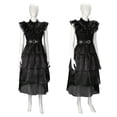 thumbnail image 1 of Vestido de cosplay de Wednesday Adams, vestido de salsa negra, vestido de cosplayer familiar, 1 of 2