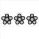 thumbnail image 1 of 3X Cabezales de Afeitadora Eléctrica para Hombre, Cabezal de Repuesto de Cuchilla de Afeitar Eléctrica, Cabezal de Afeitadora de 6 Cuchillas, Cuchilla de Repuesto, Negro, 1 of 8