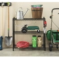 thumbnail image 5 of Whitmor Supreme 3 Tier Wire Shelving Black, 350 lb Capacity, 5 of 7