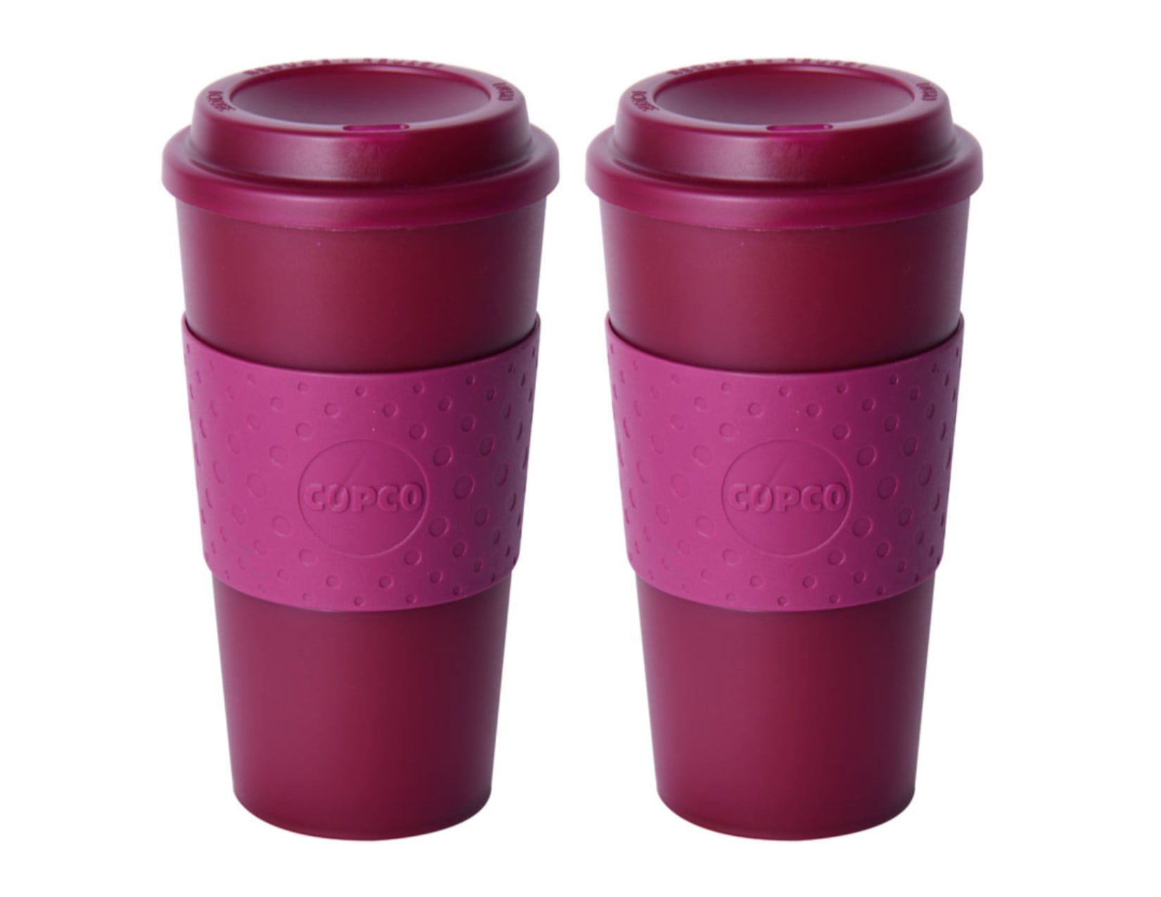 Copco Acadia Travel Mug BPA Free Double Insulated 16 Ounce (2 PACK
