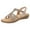 Gold, variant on Cathalem Sandals for Womens, Comfortable Walking Flip Flop Sandals, Athletic Sandals for Beach Vacation Sandals for Women Beach(Gold,40)