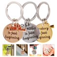 thumbnail image 3 of 3Pcs Graduation Keychain Stainless Steel Keychain 2023 Graduation Gifts for Women Men, 3 of 7
