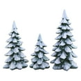 thumbnail image 3 of Department 56 Christmas Village Winter Pines Tree Figurine 5in H, 3 of 3