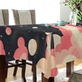 thumbnail image 3 of YAZAOO Square Tablecloth Spaceship Plainting Pattern Tableclothes, 3 of 9