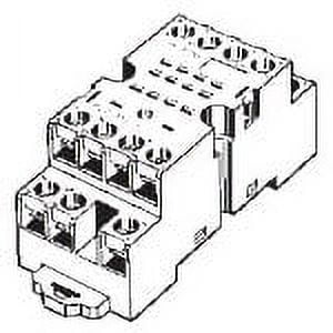 Relay Socket DIN Rail Screw 11 Pins 10 A 250 VAC SUPER MY Series