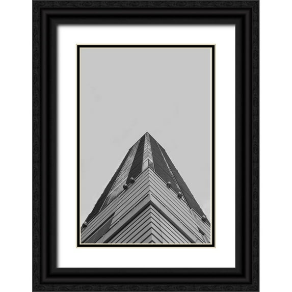 Lee, Judson 13x18 Black Ornate Wood Framed with Double Matting Museum Art Print Titled - Look Tall IV