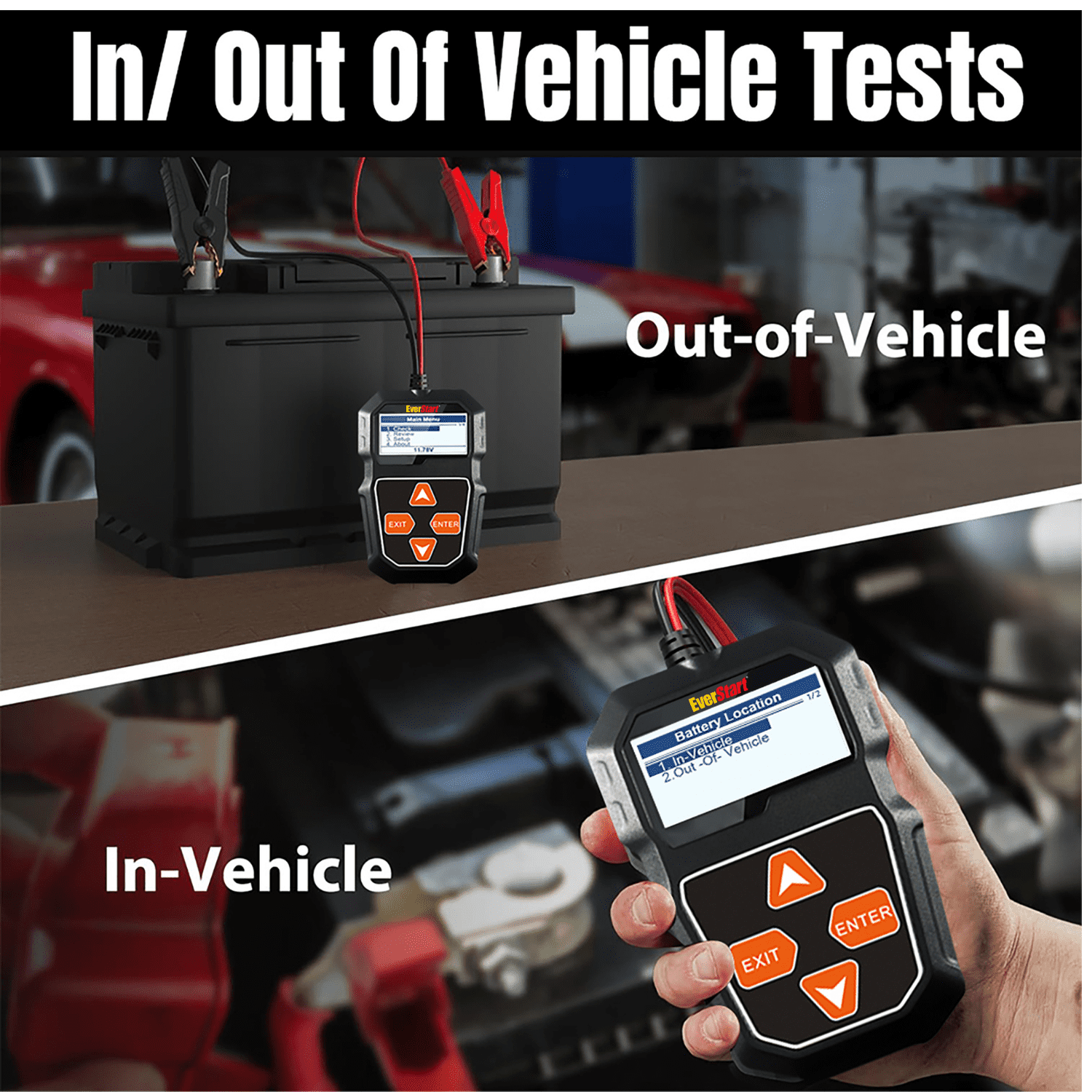 EverStart 12V Digital Battery Tester / Analyzer
