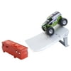 Hot Wheels Mega Crash Ramp Monster Jam Grave Digger Set