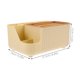 thumbnail image 2 of unbranded Organizador De Plástico Beige Para Gabinete Con Compartimentos Múltiples Para Control Remoto Y Pañuelos, 2 of 6