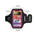 thumbnail image 2 of Bolsa de brazo para correr Bolsa de brazo para teléfono móvil de fitness para hombres y mujeres al aire libre Cinturón de brazo impermeable (rosa) MFZFUKR BST3009349-2, 2 of 6